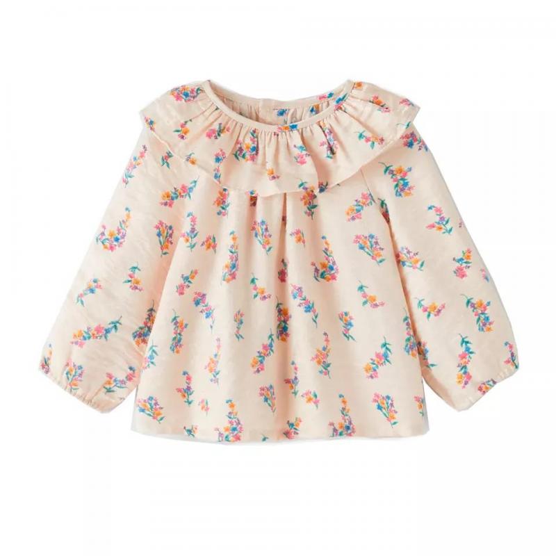 Professional Supplier Little Girls Printing Blouse
