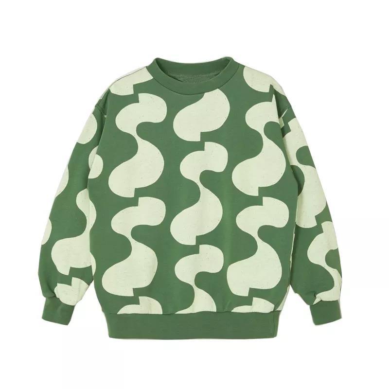 Kids Sweatshirt Printing Allover Baby Girls Sweatshirt