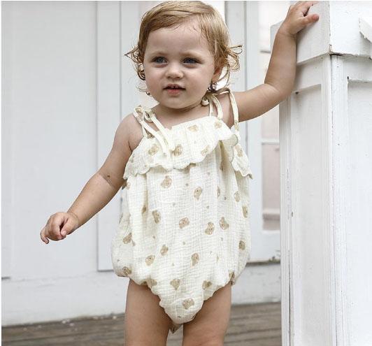 Baby girls cotton romper