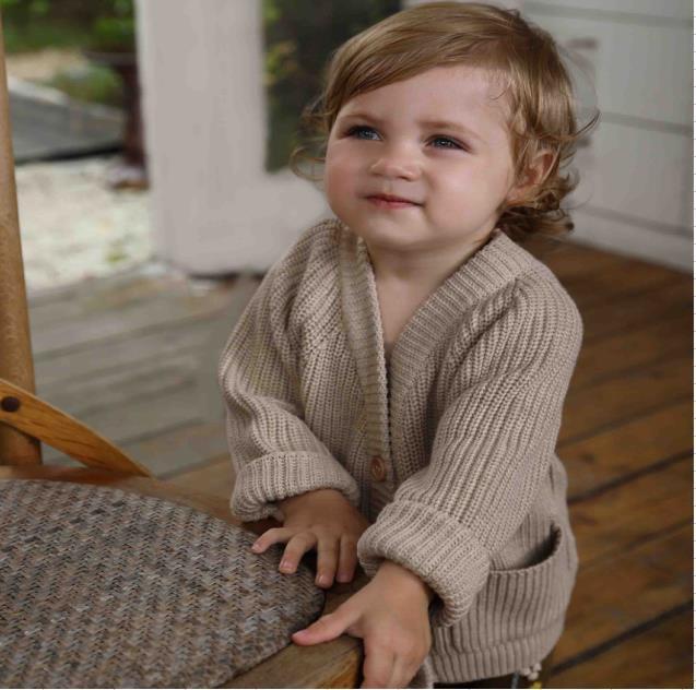 Custom Design Toddler Boys/Girls Children's Sweater Cardigan