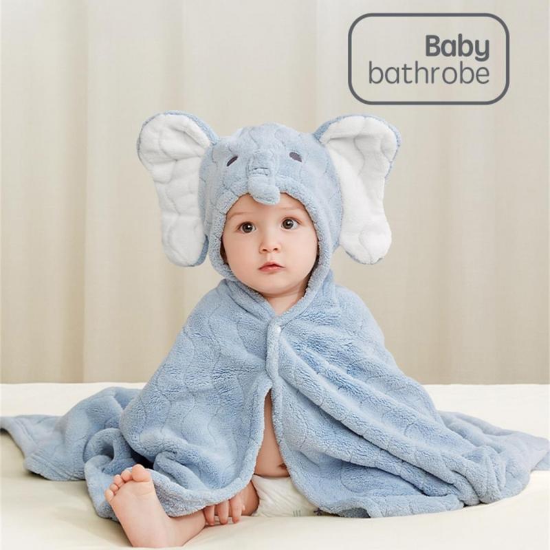 Wholesale Custom New Born Blanket Bamboo Hooded Baby Towel