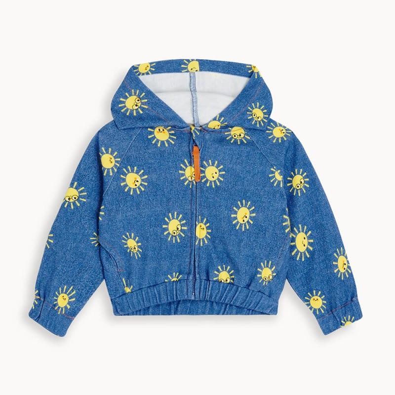 Fashion Unisex Children's Clothing Denim Coats Custom Casual Children Outwear