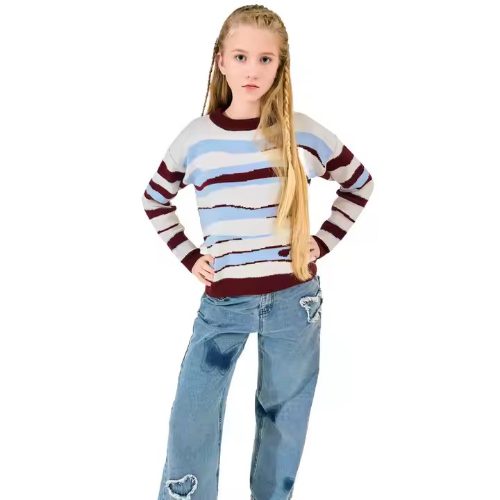 Customizable Children's Cardigan Sweaters Guangzhou Manufacturers' Customized Kids Clothing
