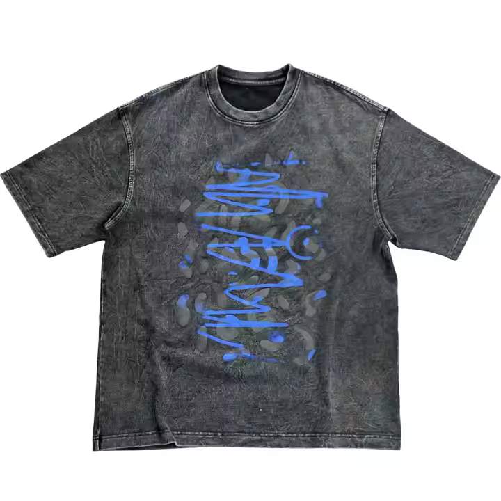Fashion Design High Quality Oversize Cotton T Shirt with printed Summer Children's Clothing Kids Boy Girl