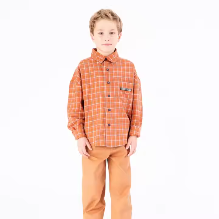 Casual Long Sleeve Men's and Children's T-Shirt Sustainable Cotton Polo Shirt for Winter for Boys and Teenagers
