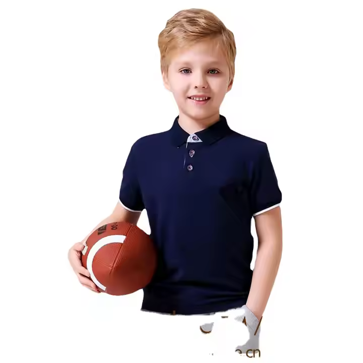 Summer Kids Round Neck sport polo shirts Child Boys tank top boys fashion top shirt
