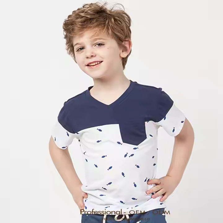 boys shirts baby clothes wholesale price 100% cotton white t shirt new style fashion boy's shirt
