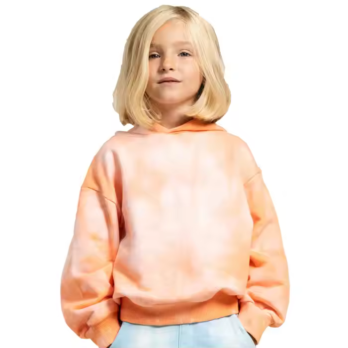 OEM/ODM customized wholesale New Fashion Tie Dye Hoodies Girls Long Sleeve Cotton Pullover Girls Sweatshirt