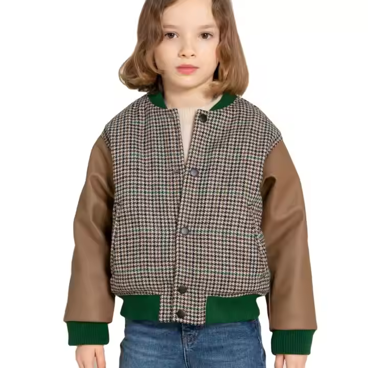 Men's Quilted down Jacket for Winter Windproof Solid Style with Zipper Closure and Cotton Filling for Coats and Outerwear