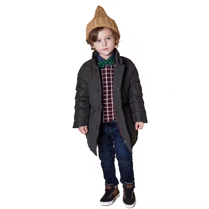 Europe Style kids clothes children windproof children's winter jacket