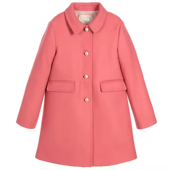 Misswinnie autumn wither big girl woolen jacket kids winter coat 2025