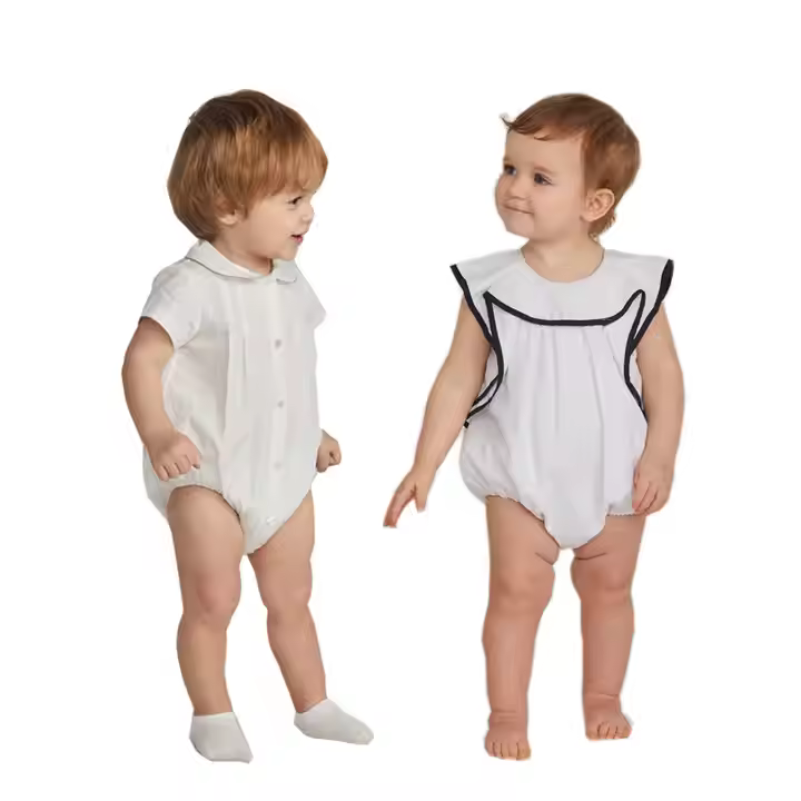 Baby girls cotton romper