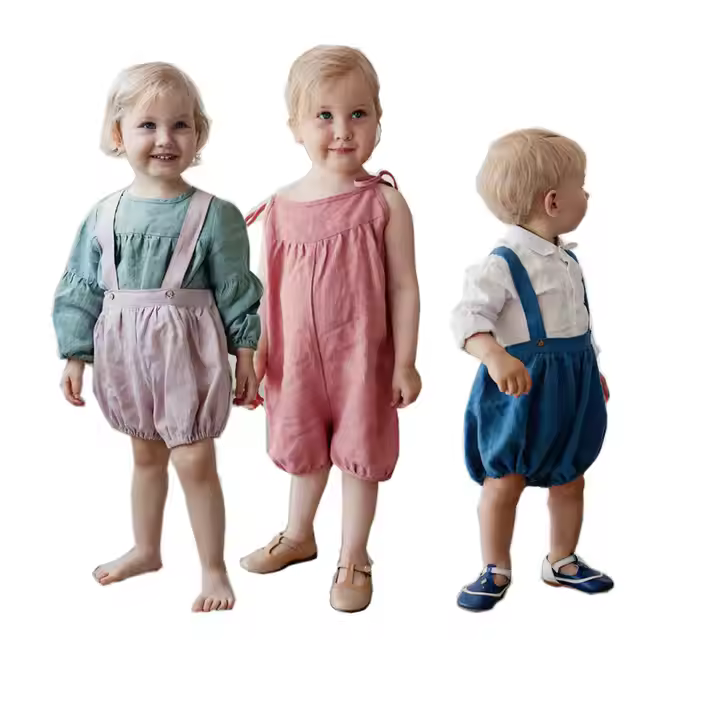 Baby girls cotton romper