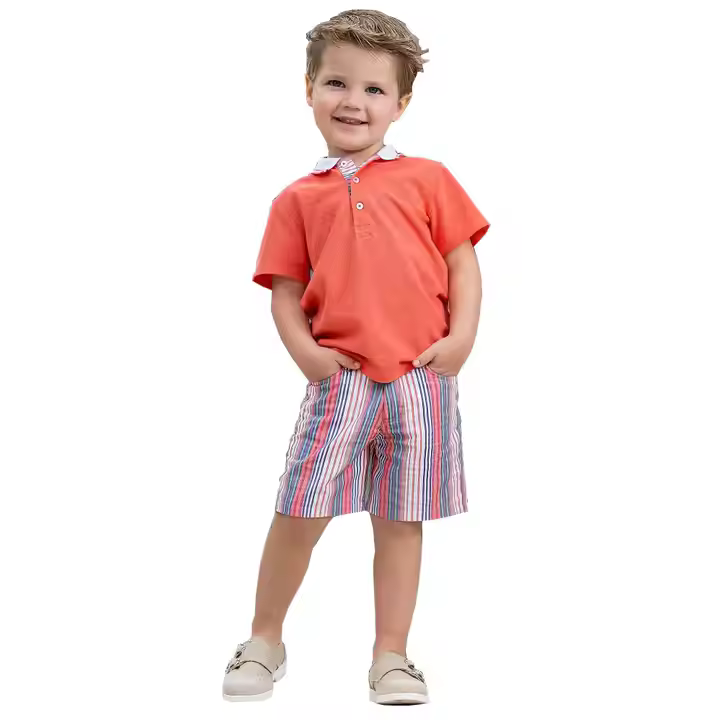 ODM Brand Kids Boy Clothing Summer Set Boys Summer Set Clothing