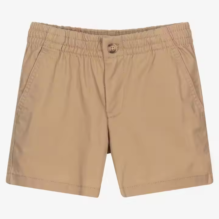 The Children of the Model of Photo in the Shorts Bermuda for Boy