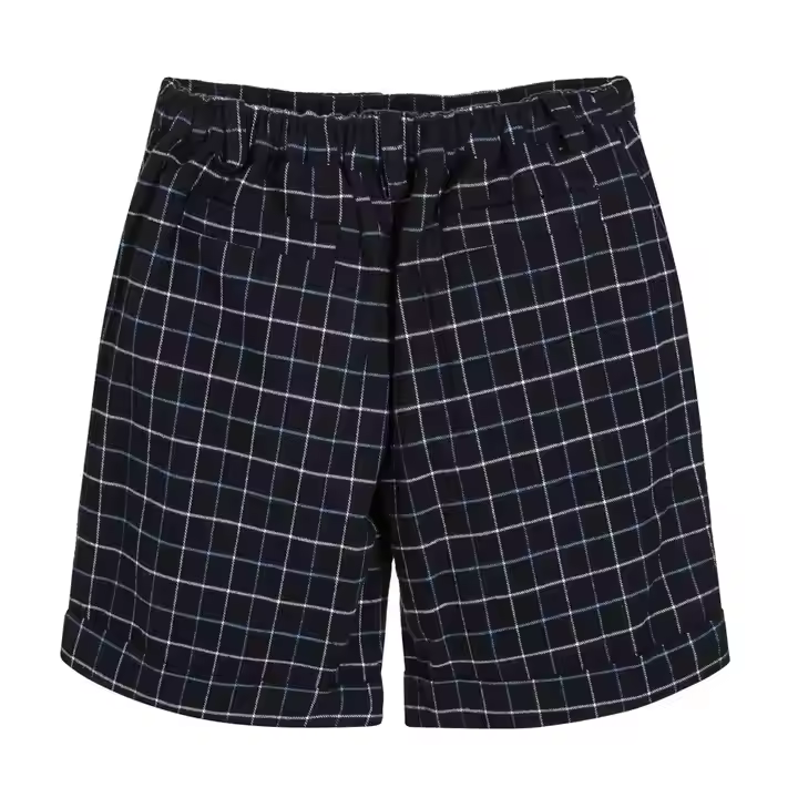 Fashionable Boy Clothing Plaid Kid Shorts 2-10 Years Old