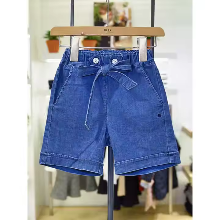 Professional OEM/ODM Jeans Manufacturer Girls Short Jeans Kids
