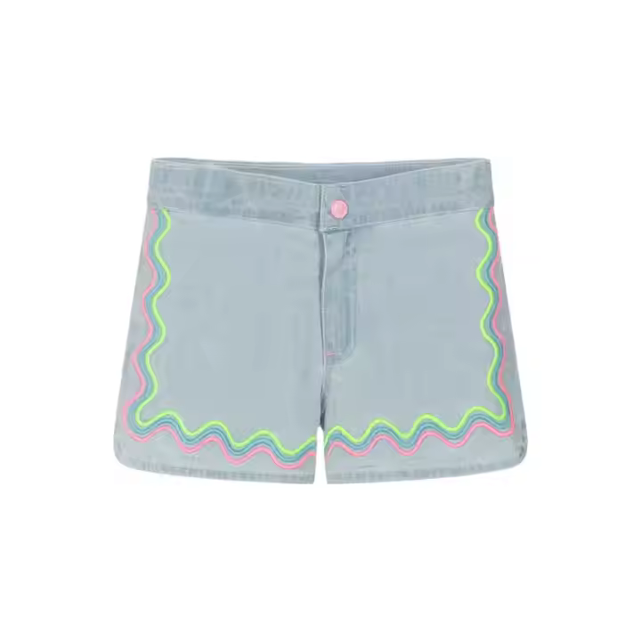 Kids Summer Casual Cotton Denim Shorts for Boys Breathable With Embroidery Decoration Reasonably Priced Animal Pattern