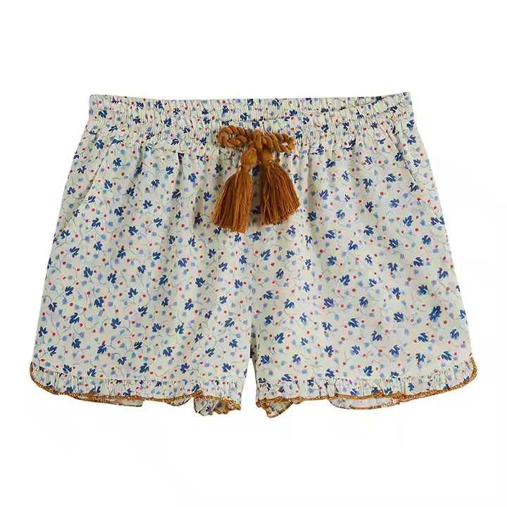Factory Price Summer Children Holiday Shorts for Kids Girls Shorts Toddler Beach Short Floral