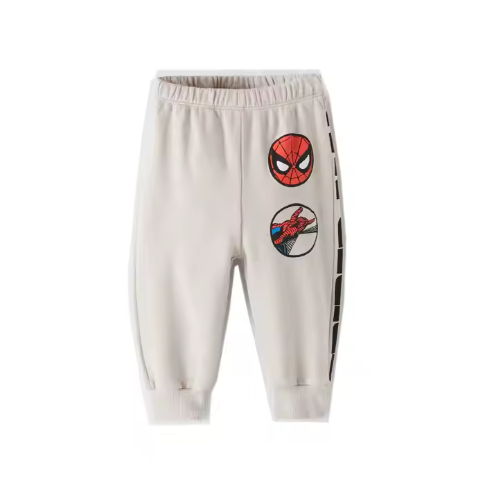 OEM Kids Boy Fashion Design Cotton Cartoon Print Children's Pants for Autumn and Winter