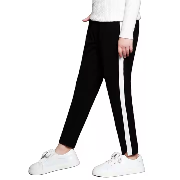 Customized School Style Kids Girl Leggings Pant Cotton Baby Girl Pant