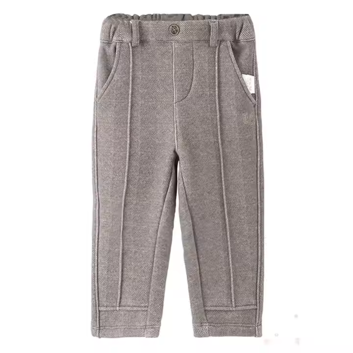 Misswinnie Garment Factory Patches Washed Denim Jeans for Kids