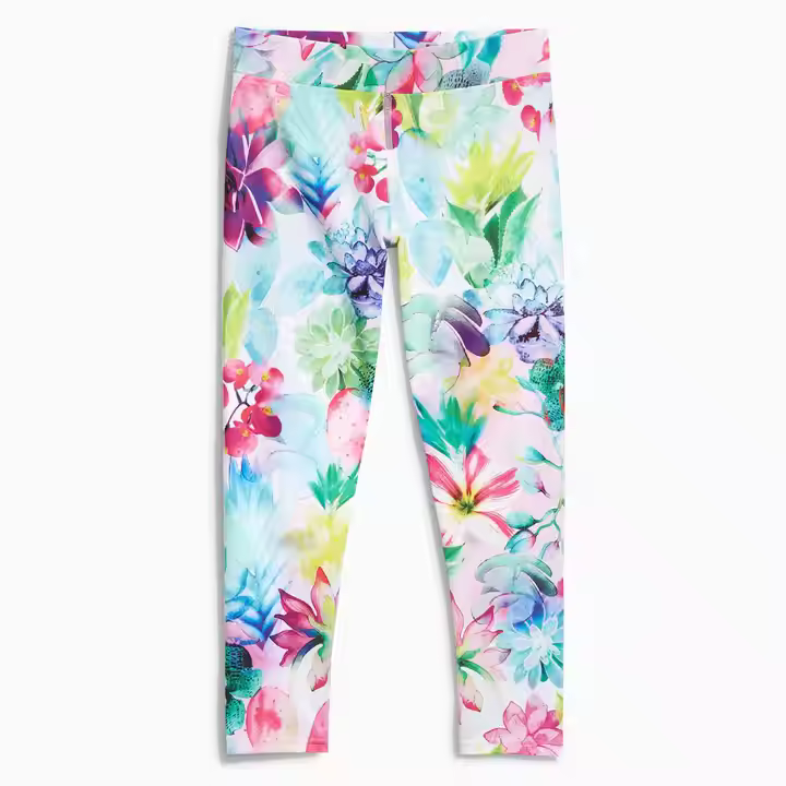 Fashion Kid Wear Custom Printed Design Baby Girl Leggings