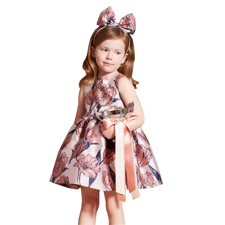 Guangzhou Wholesale Little Princess Girl Dress Factory
