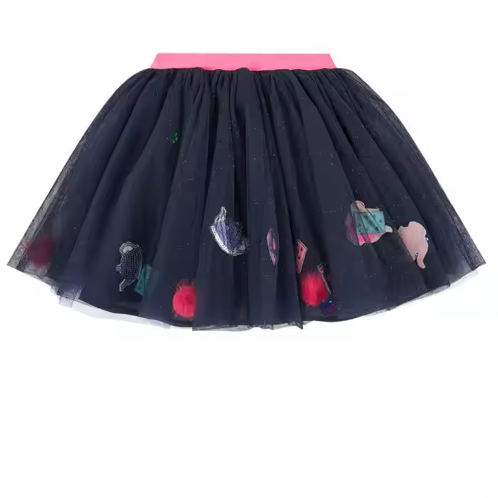 Kid Clothing Manufacturer Lovely Pretty Children Puffy Tulle Skirt