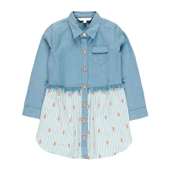 Casual Cotton T-Shirt for Girls Cute Blouse and Shirt Styles for Kids
