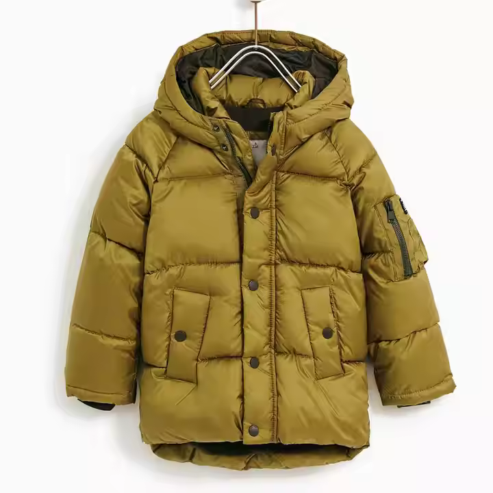 Children Fashion Down Filled Winter Coat Manufacturer