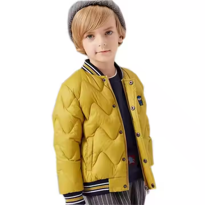Boys Winter Coat Sweater-Style Outerwear for Small Kids
