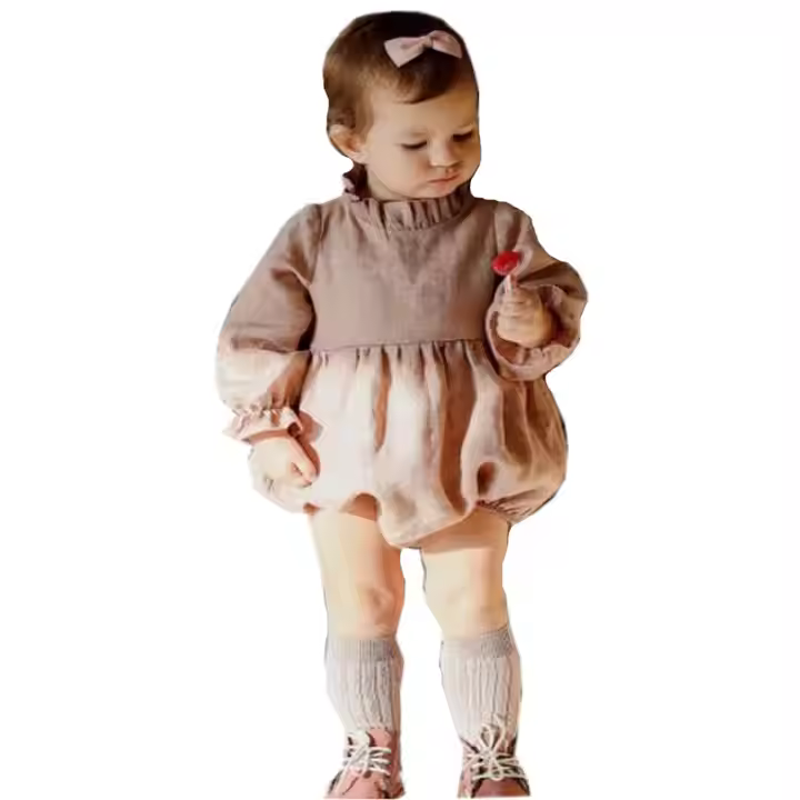 Baby girls cotton romper