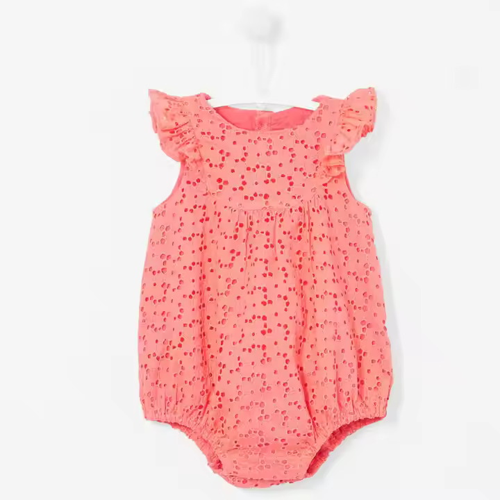 Baby girls cotton romper