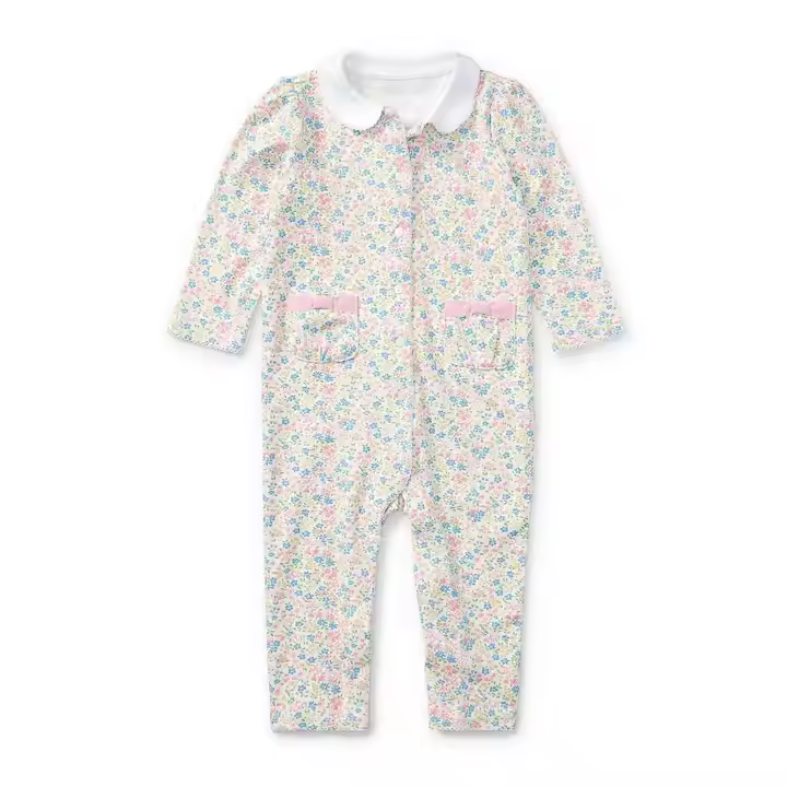 Baby girls cotton romper