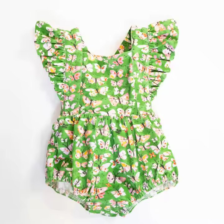 Baby girls cotton romper