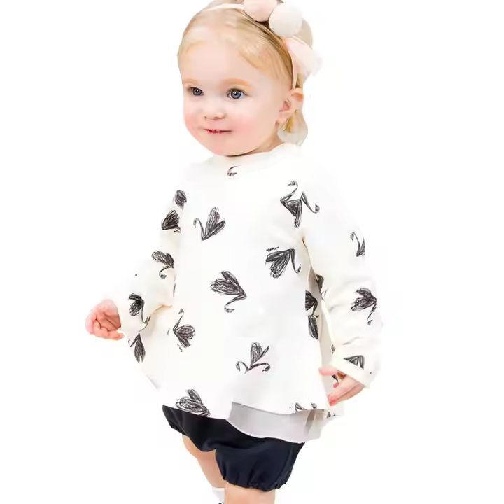 Baby girls cotton romper