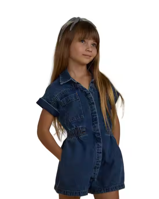 Baby girls cotton romper