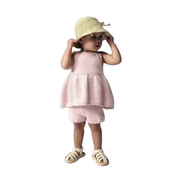 Baby girls cotton romper