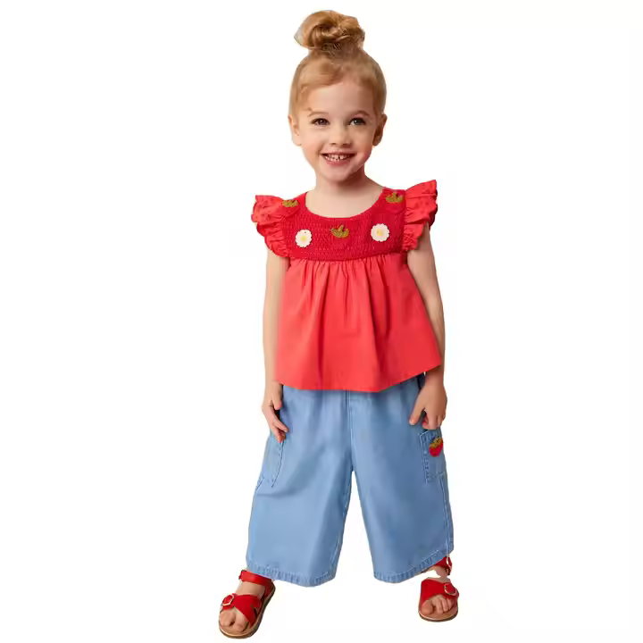 Baby girls cotton romper