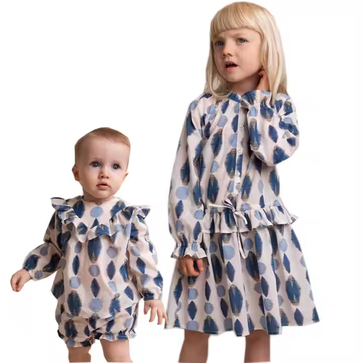 Baby girls cotton romper