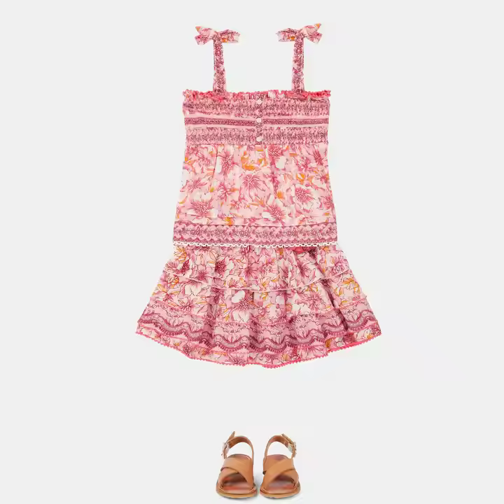 Baby girls cotton romper
