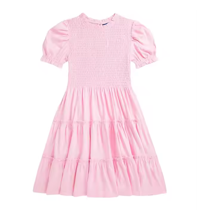 girls flower white dress
