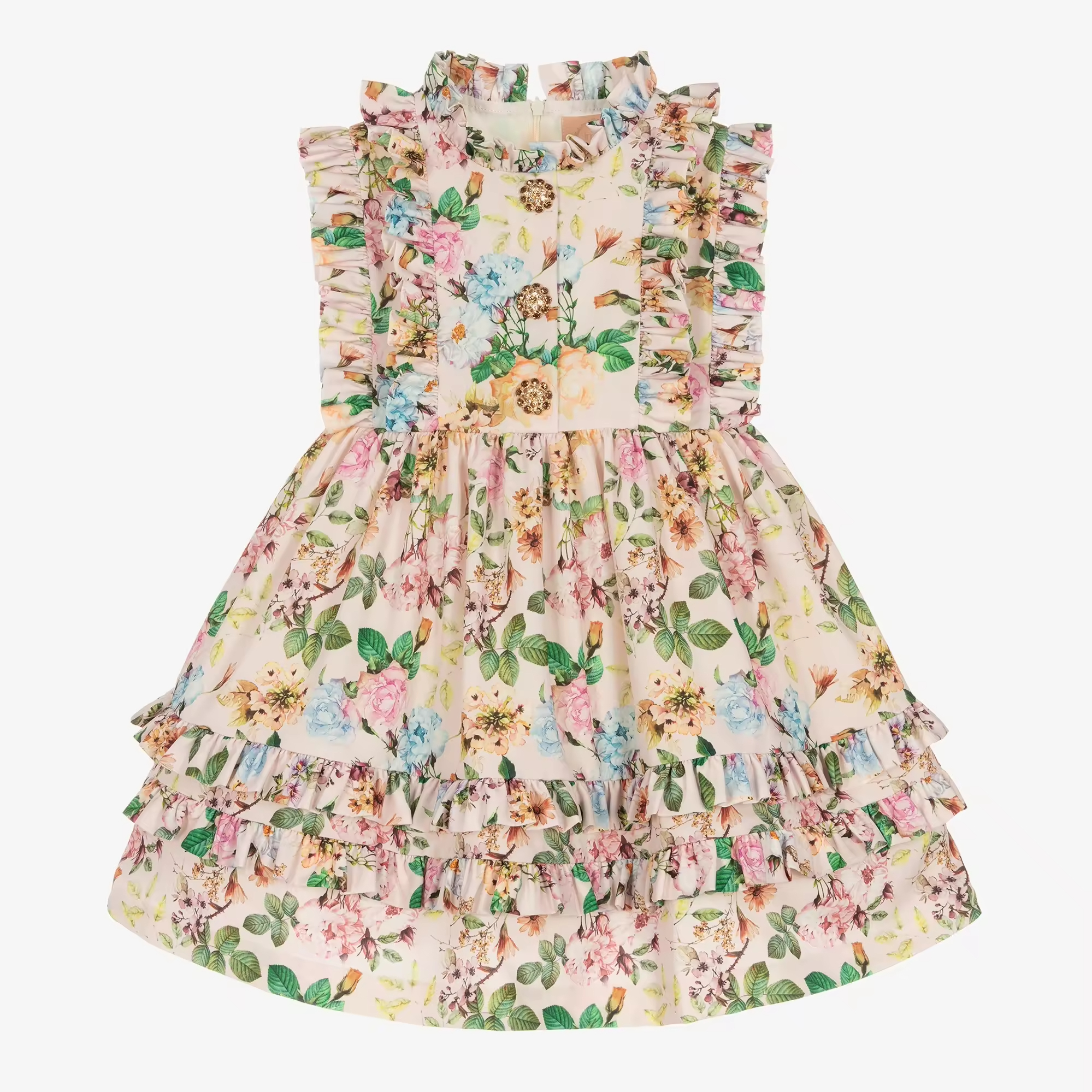 Baby girls cotton romper