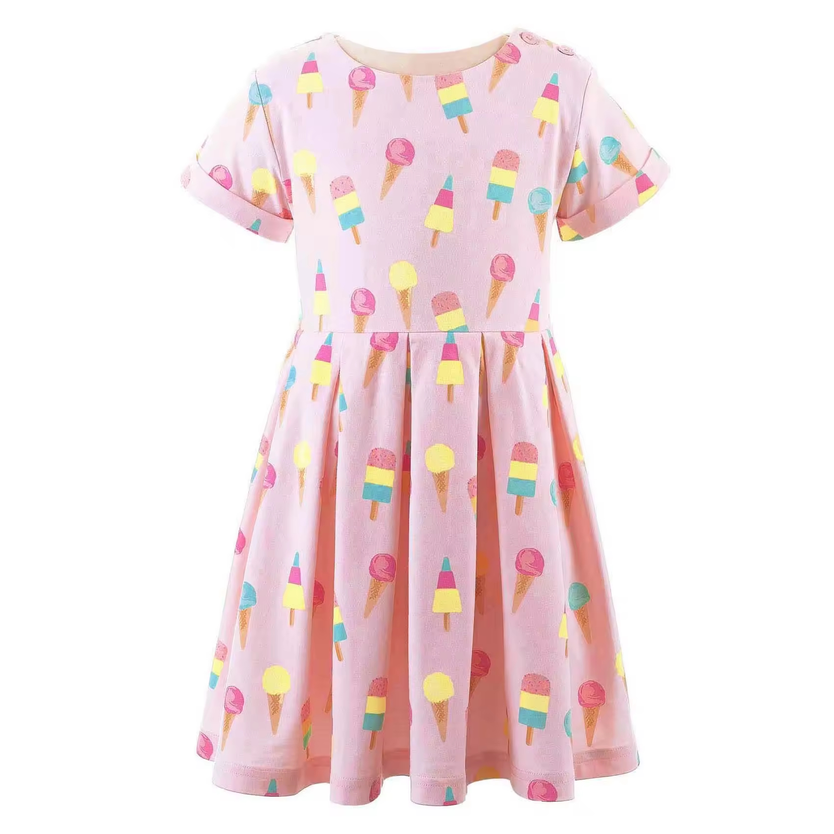 girls flower white dress