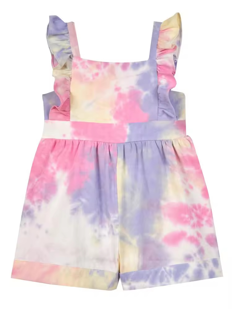 girls flower white dress