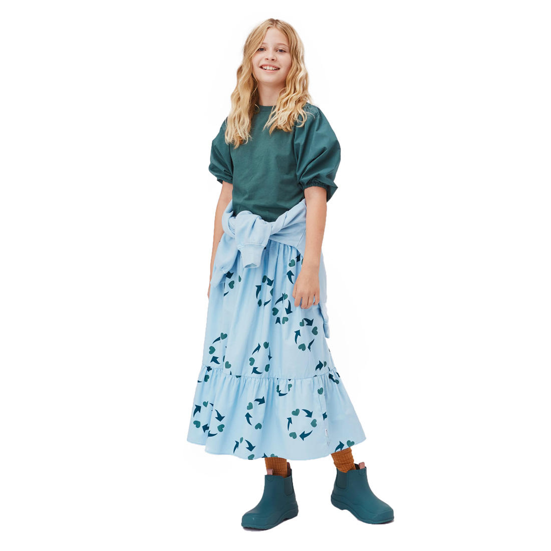 ODM Long Child Skirt for New Born Infants Girls' 11-Year-Old Little Girl Clothing 30 Years Custom Children's Clothing Factory